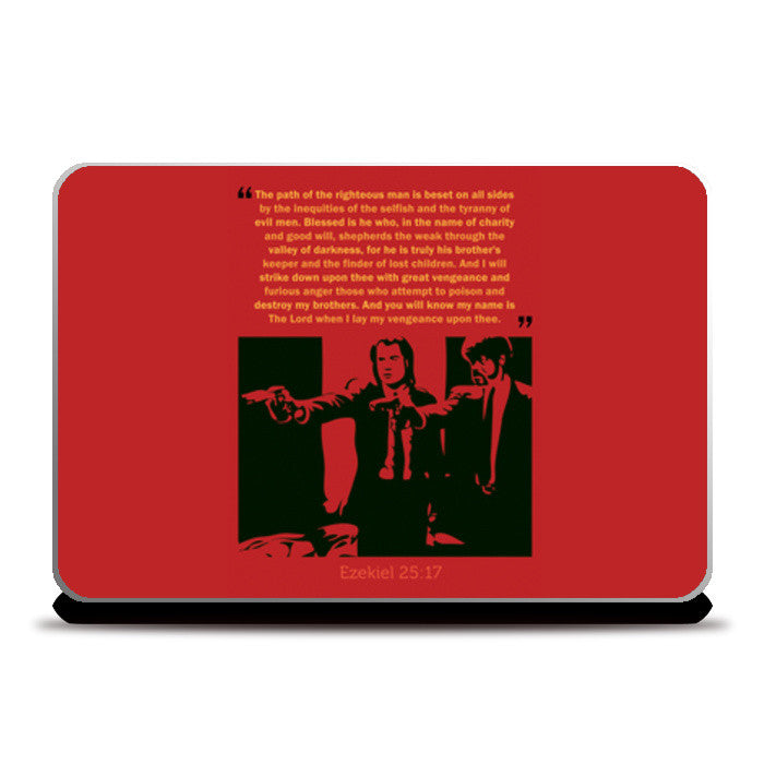 Laptop Skins, Ezekiel 25:17 Laptop Skins