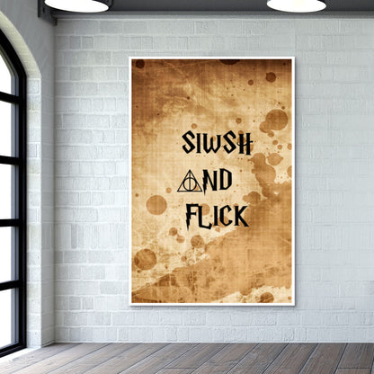 SWISH AND FLICK! Wall Art