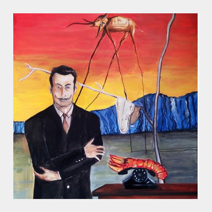 Salvador Dali Square Art Prints