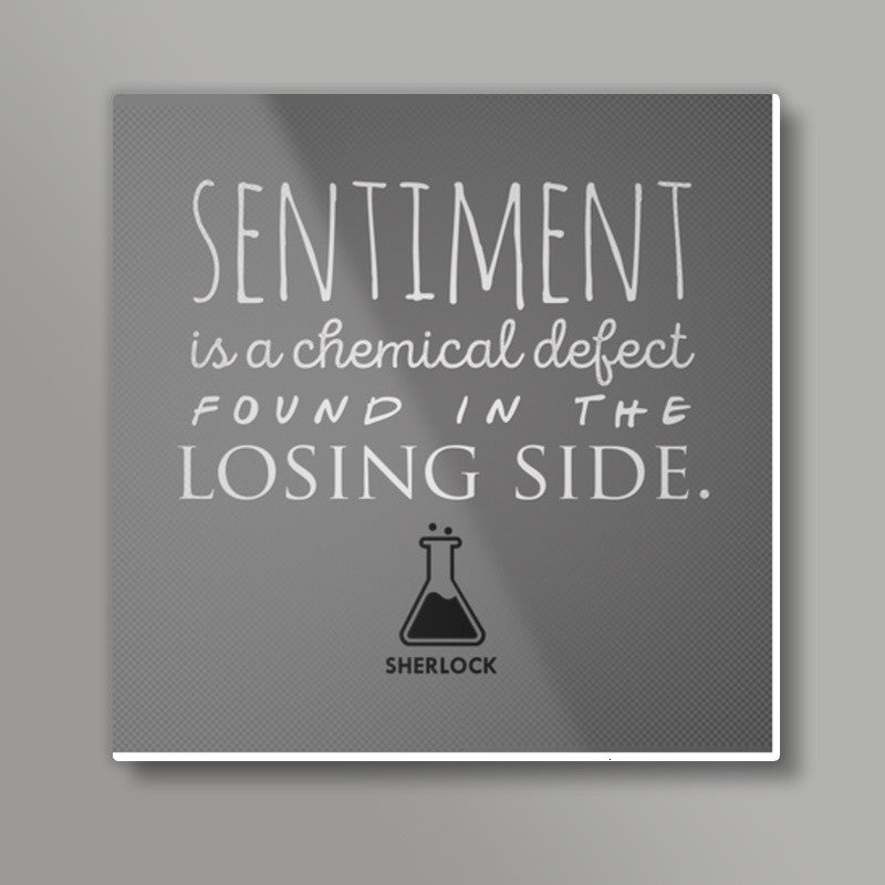 SHERLOCK Sentiment Square Art Prints