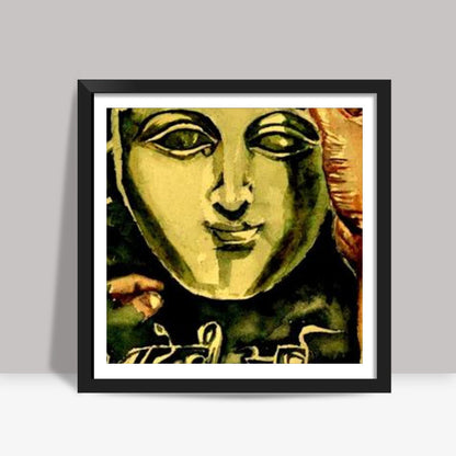 durga ma 2 Square Art Prints