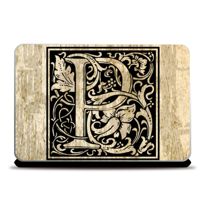 Ornate P Laptop Skins