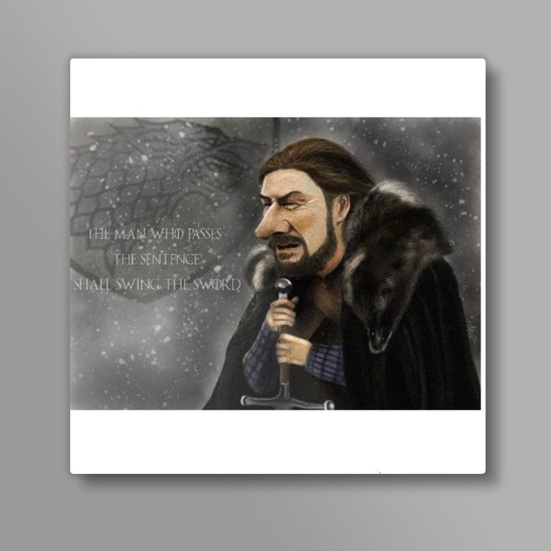 Game Of Thrones Ned Stark Caricature