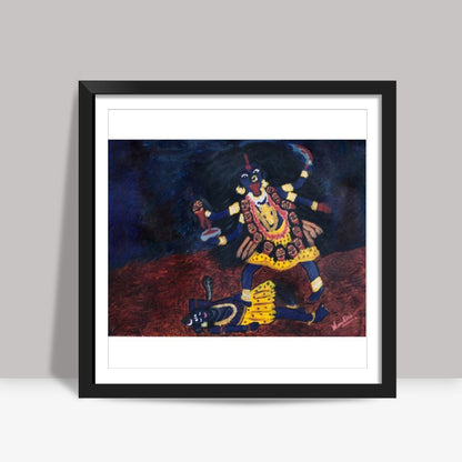 Goddess Kali | Oil Painting Square Art Prints