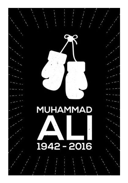 Muhammad Ali Art PosterGully Specials