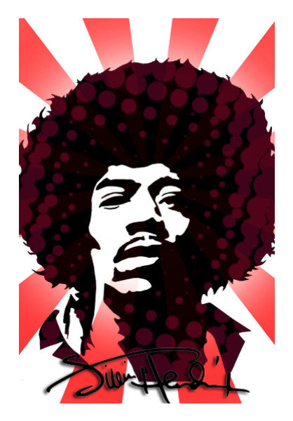 Wall Art, Jimi On Acid