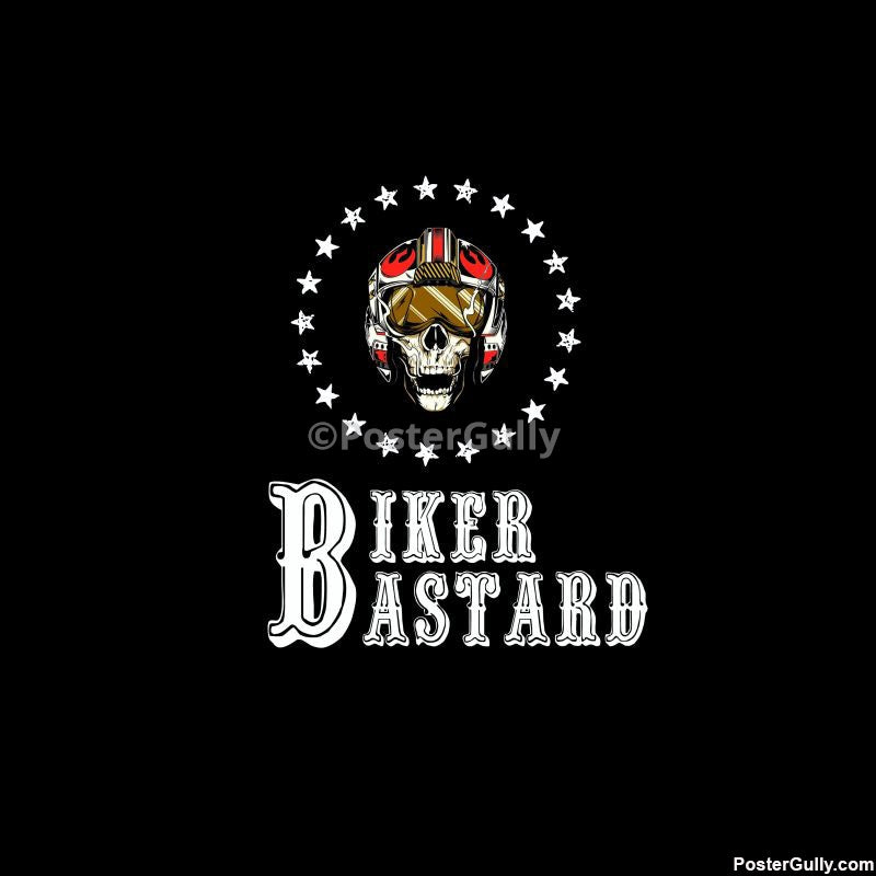 Brand New Designs, Bike Bastard Artwork |Artist: Creative Monk, - PosterGully