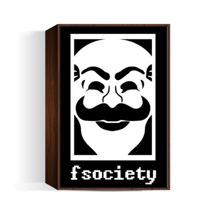 Fsociety Mr Robot Wall Art