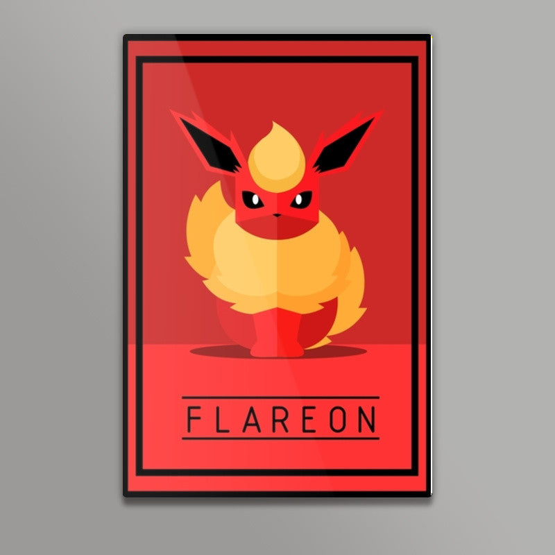 Flareon Pokemon Go  Wall Art