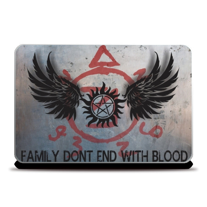 Laptop Skins, Supernatural: Family dont end with blood 2 Laptop Skins