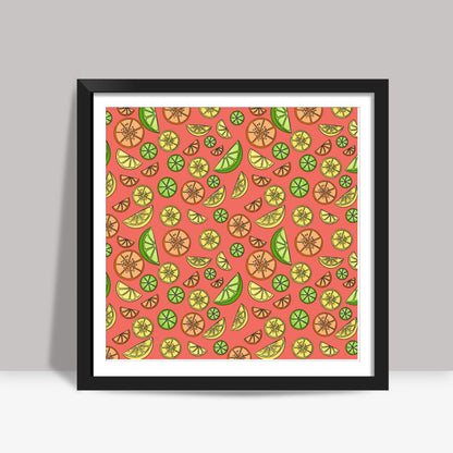 Oranges & Lemons Square Art Prints