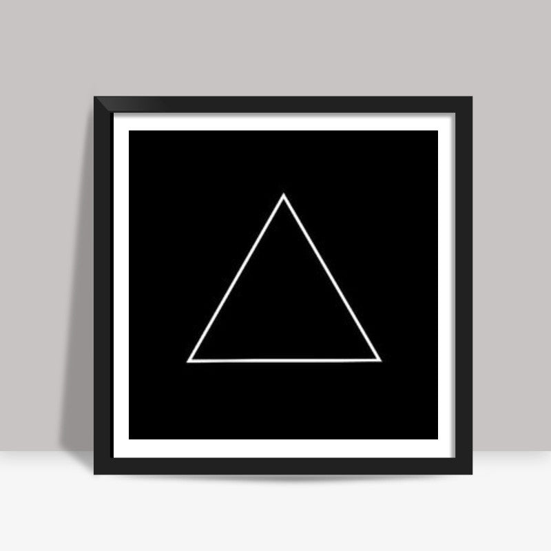 Pink Floyd The Dark Side of the Moon Minimal Square Art Print