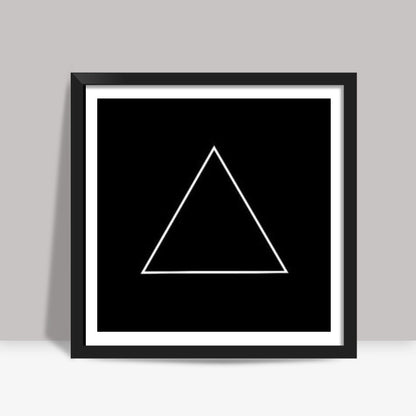 Pink Floyd The Dark Side of the Moon Minimal Square Art Print