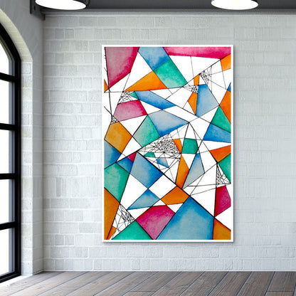 criss cross Wall Art