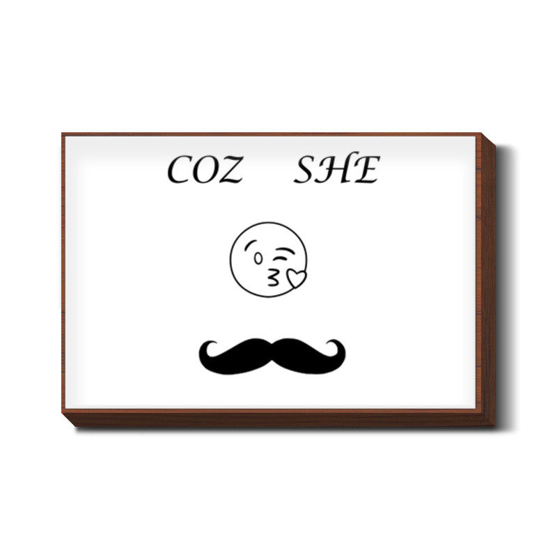 Moustache wall art Wall Art