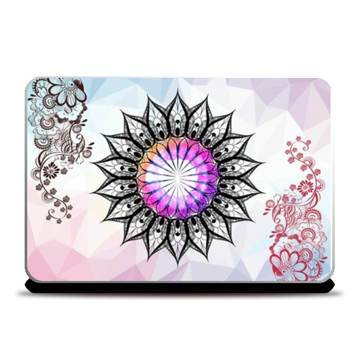 Mandal meets dreamer  Laptop Skins