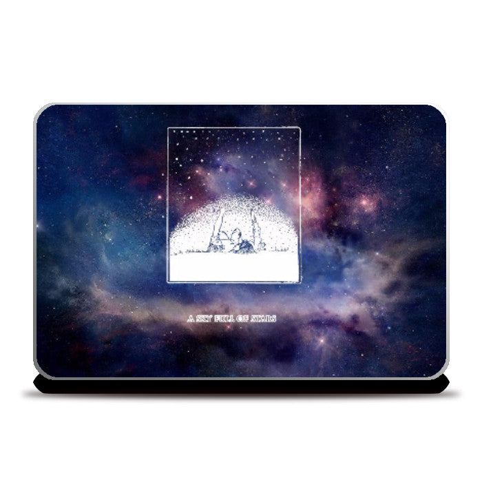 Laptop Skins, sky full of stars Drawing Cosmic Laptop Skin