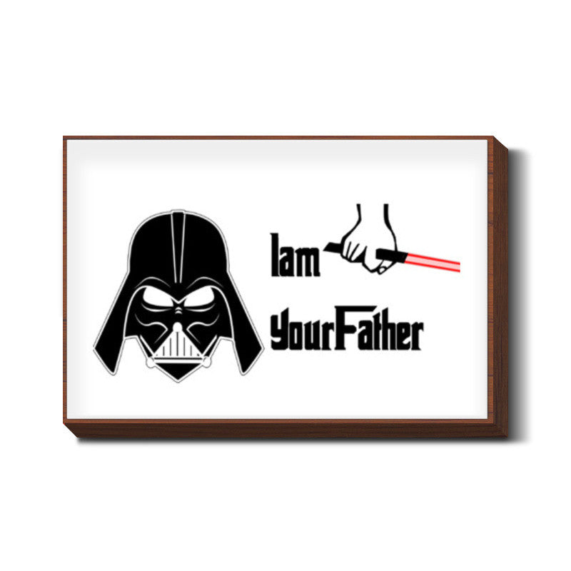 Darth Vader - I am your father. Star Wars Wall Art