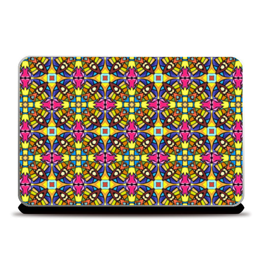 Colorful Geometric Modern Art Pattern Laptop Skins