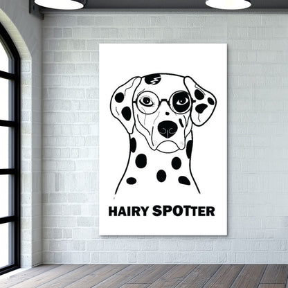 Hairy Spotter Wall Art