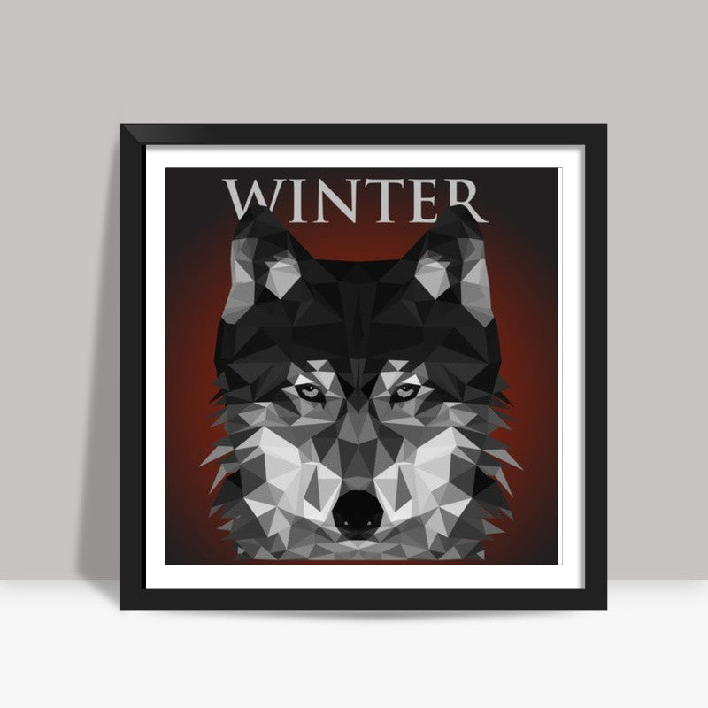 HOUSE STARK  Square Art Prints Square Art Prints