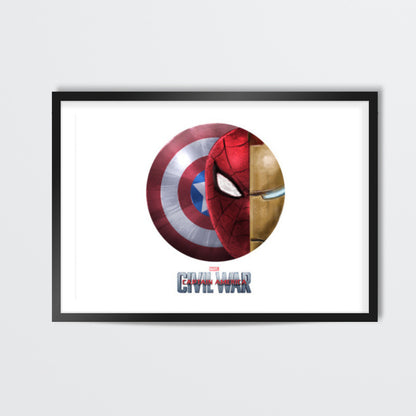 CIVIL WAR CAPTAIN AMERICA Wall Art