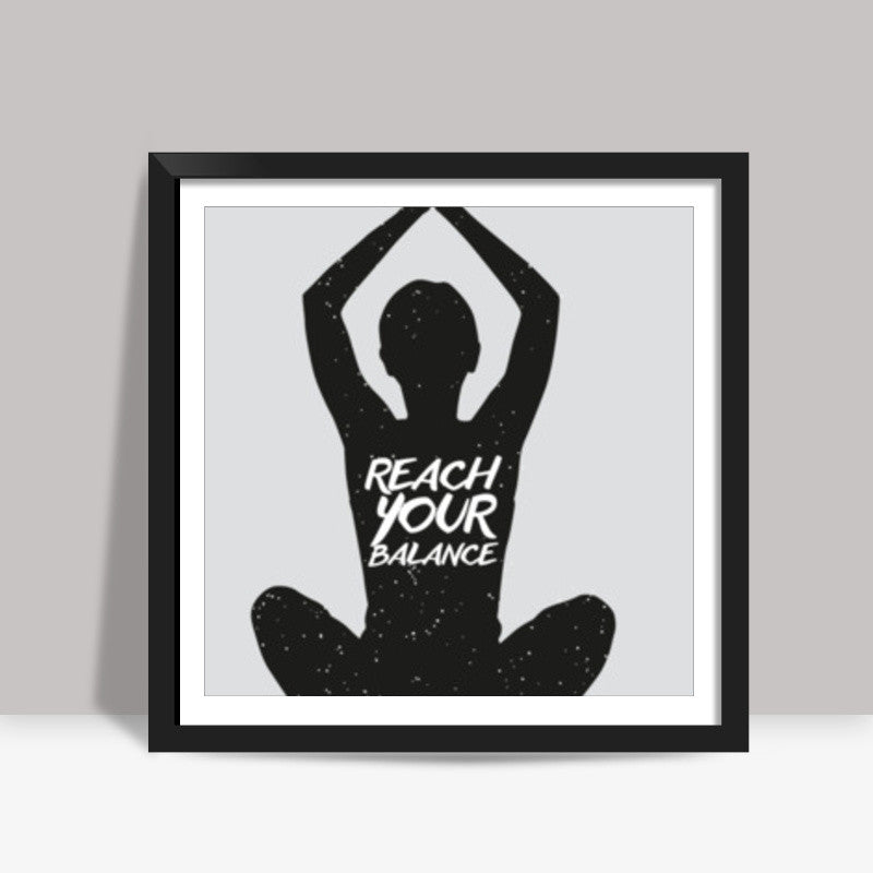 Yoga Square Art Prints