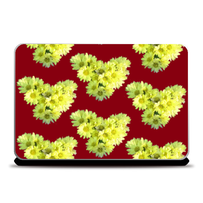 Laptop Skins, Flower Heart Laptop Skin