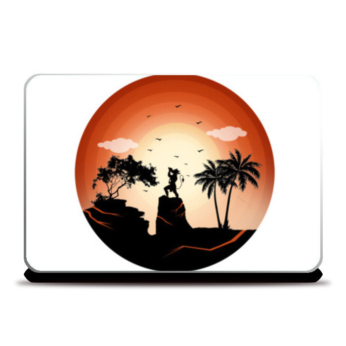 hanuman morning chanting Laptop Skins