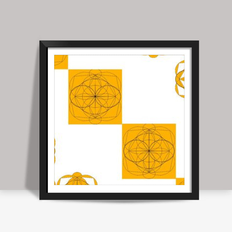 Typical Geometry Square Art Prints | Pratyasha Nithin