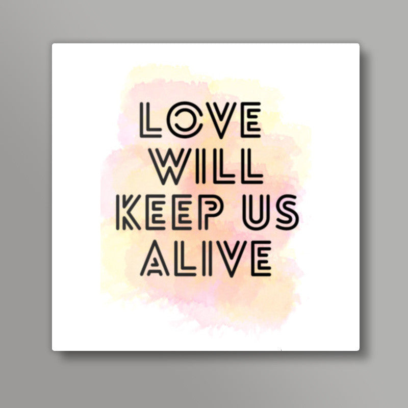 Love -  The Scorpions Square Art Prints