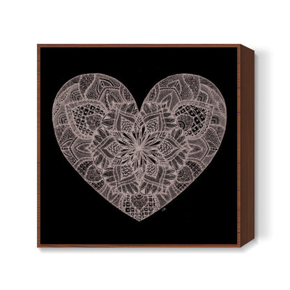 The Burst Of Love Square Art Prints