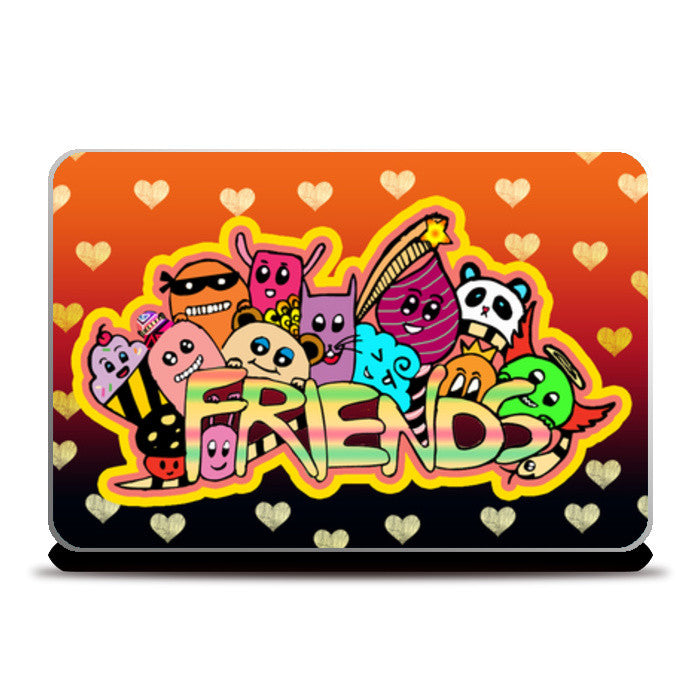 Friends Doodle!! Laptop Skins