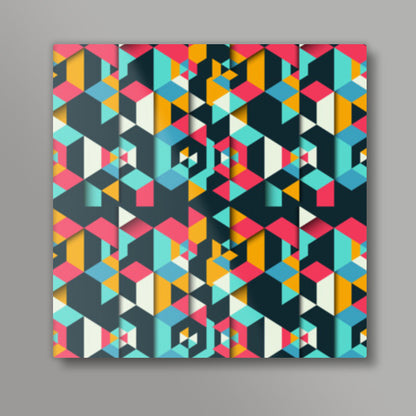 Pattern Square Art Prints