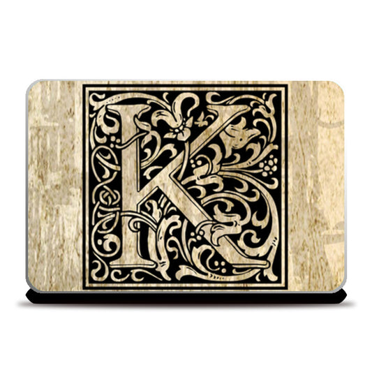 Ornate K Laptop Skins