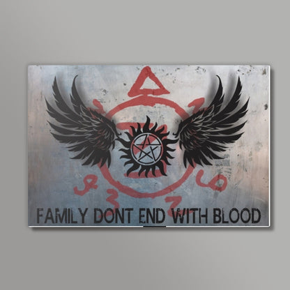 Supernatural: Family dont end with blood 2 Wall Art