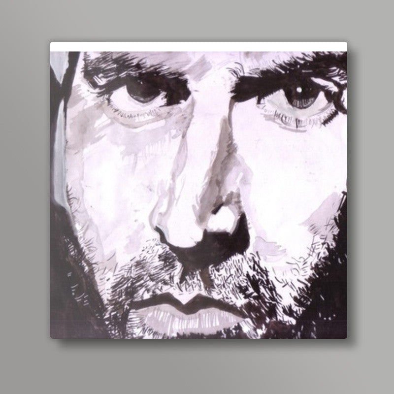 Superstar Akshay Kumar is a Khiladi Square Art Prints