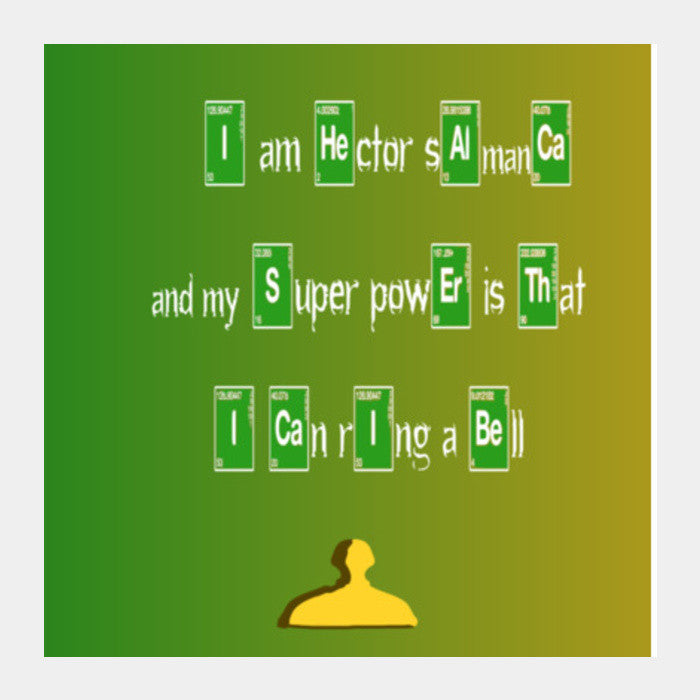 What is your superpower : Breaking bad Square Art Prints