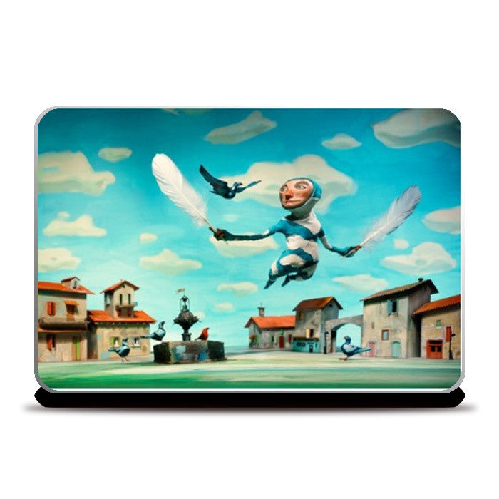 Laptop Skins, Flying like a bird  Laptop Skins