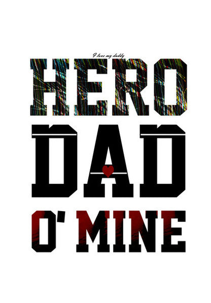 Wall Art, Hero Dad Wall Art