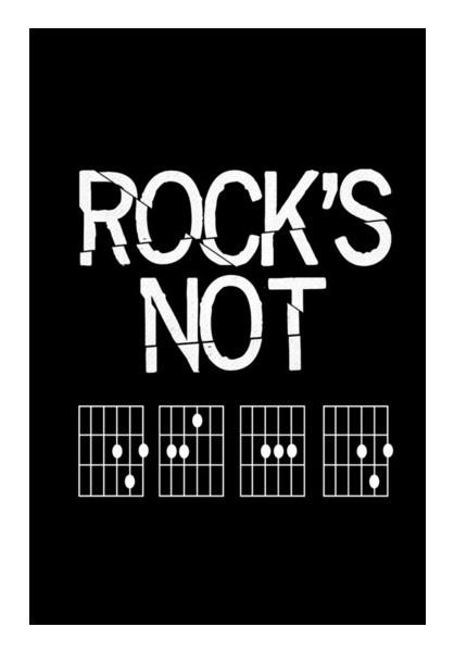 PosterGully Specials, Rocks Not Dead | Horns Up Wall Art