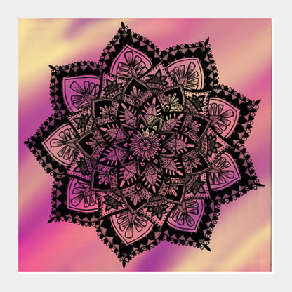 Mandala Square Art Prints