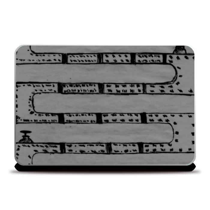 Pipeline Grey Laptop Skins