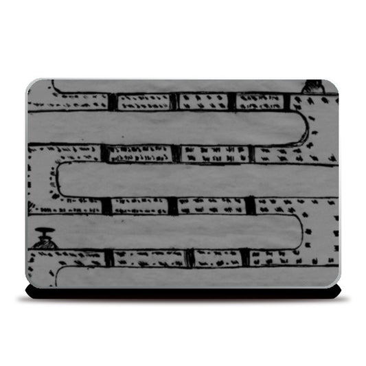 Pipeline Grey Laptop Skins