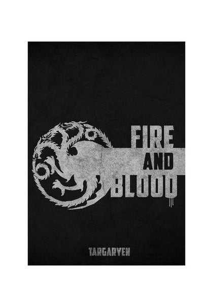 Wall Art, House Targaryen - Game of Thrones, - PosterGully