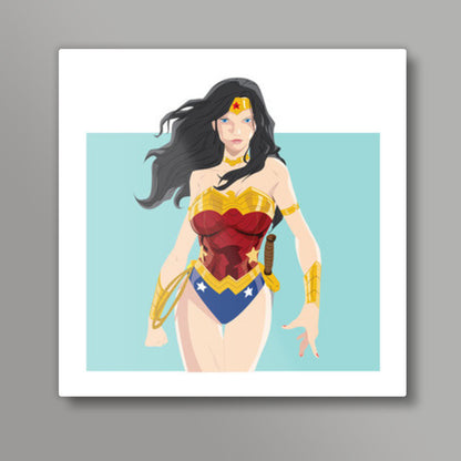 WONDER WOMAN Square Art Prints