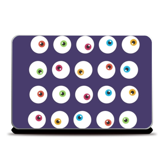 Many Eye Balls Laptop Skins