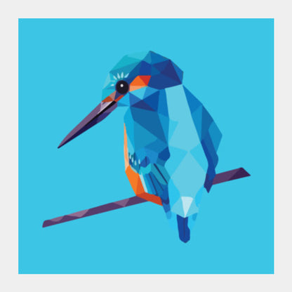 Bird Minimal Design Square Art Prints