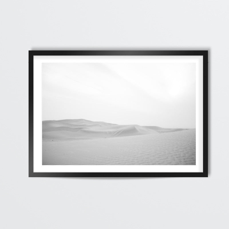 White Desert Wall Art