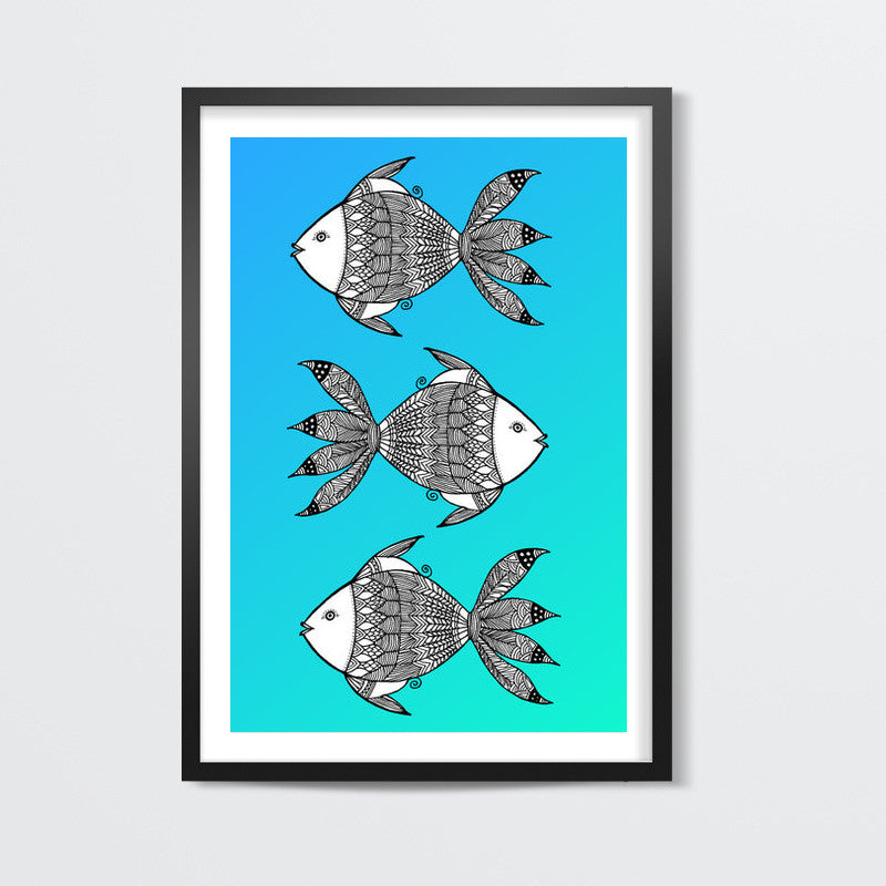 Fish Patterns Wall Art